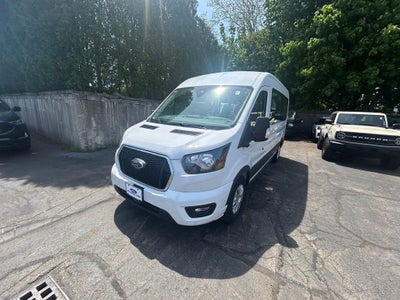 2023 Ford Transit-350 XLT 15 Passenger M/Roof Certified P/O