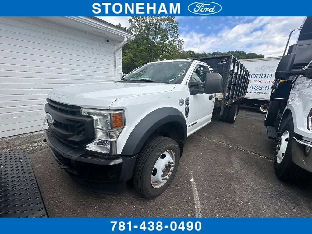 2020 Ford F-450 4x4 Diesel 16 Foot Stake Body DRW