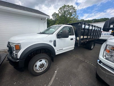 2020 Ford F-450 4x4 Diesel 16 Foot Stake Body DRW