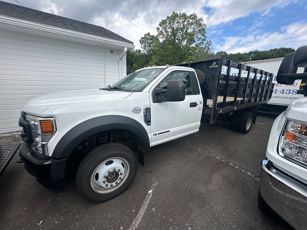 2020 Ford F-450 4x4 Diesel 16 Foot Stake Body DRW