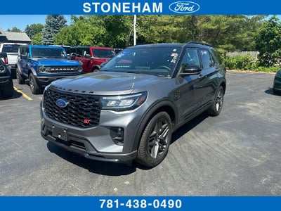 2025 Ford Explorer ST Black Painted Roof