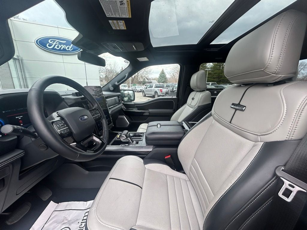 2025 Ford F-150 Lightning Platinum Super Crew 4x4 Certified P/O