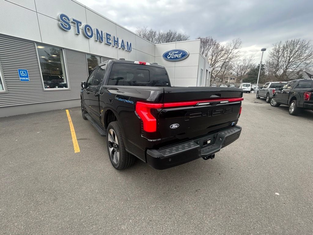 2025 Ford F-150 Lightning Platinum Super Crew 4x4 Certified P/O