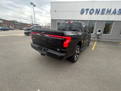2025 Ford F-150 Lightning Platinum Super Crew 4x4 Certified P/O