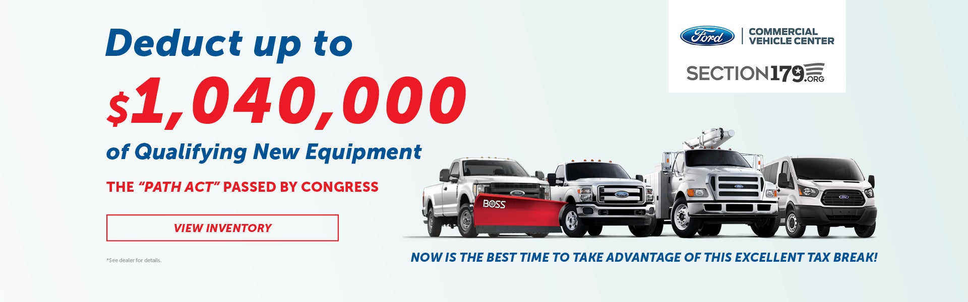 Section 179 Ford Tax Savings