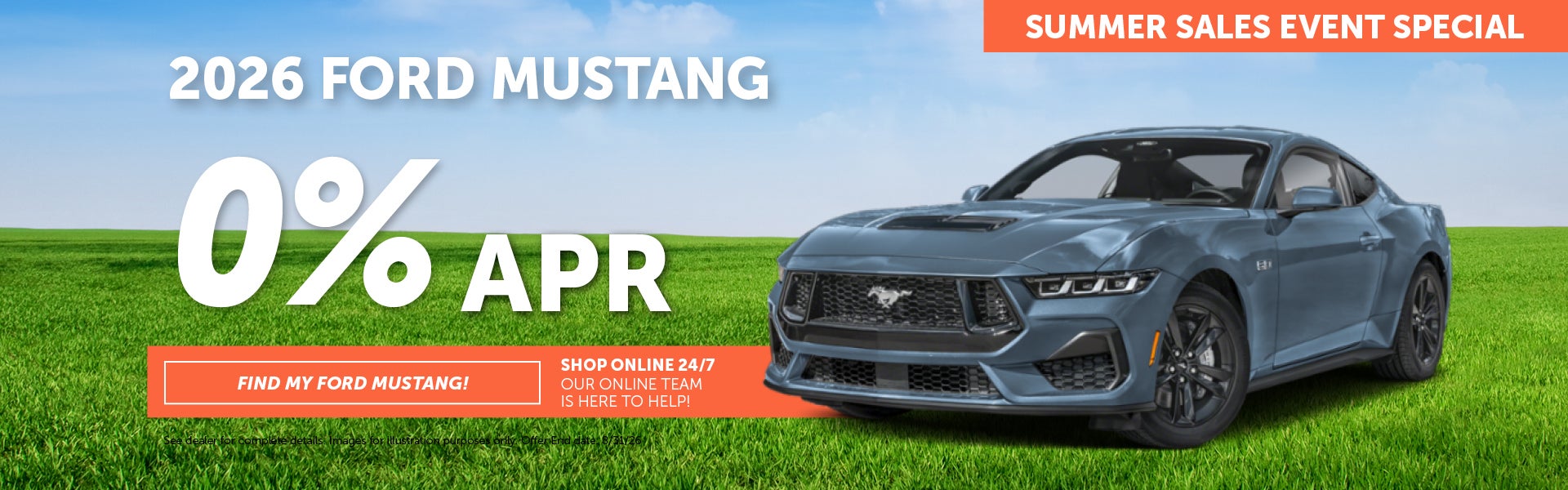 Stoneham Ford - 2026 Ford Mustang - August 2026