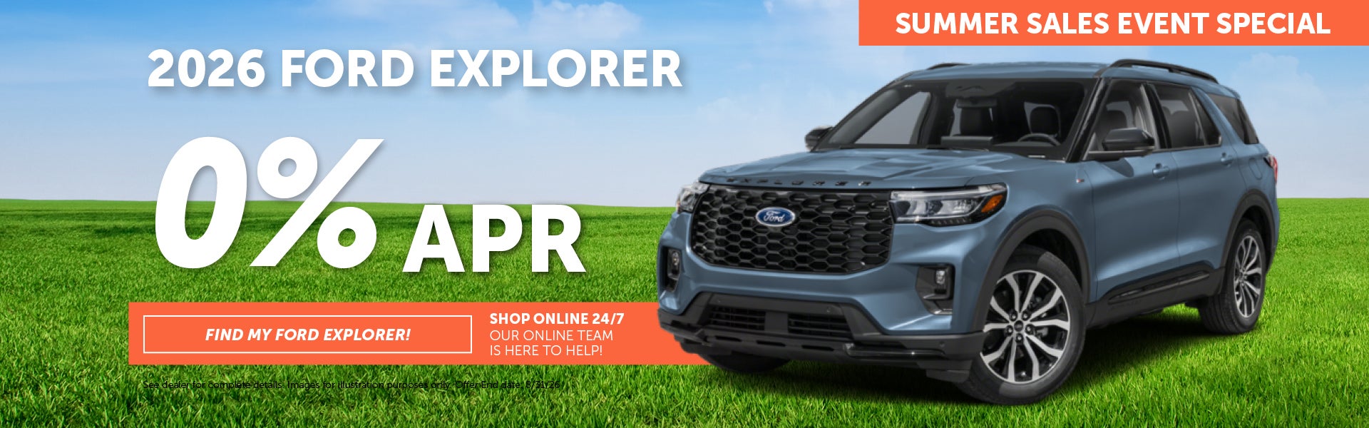 Stoneham Ford - 2026 Ford Explorer - August 2026