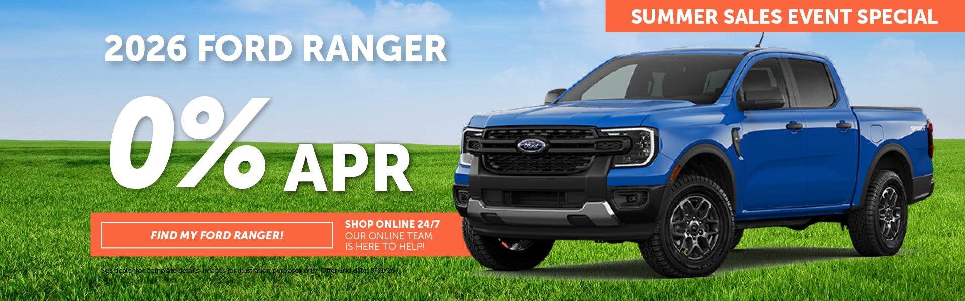 Stoneham Ford - 2026 Ford Ranger - August 2026