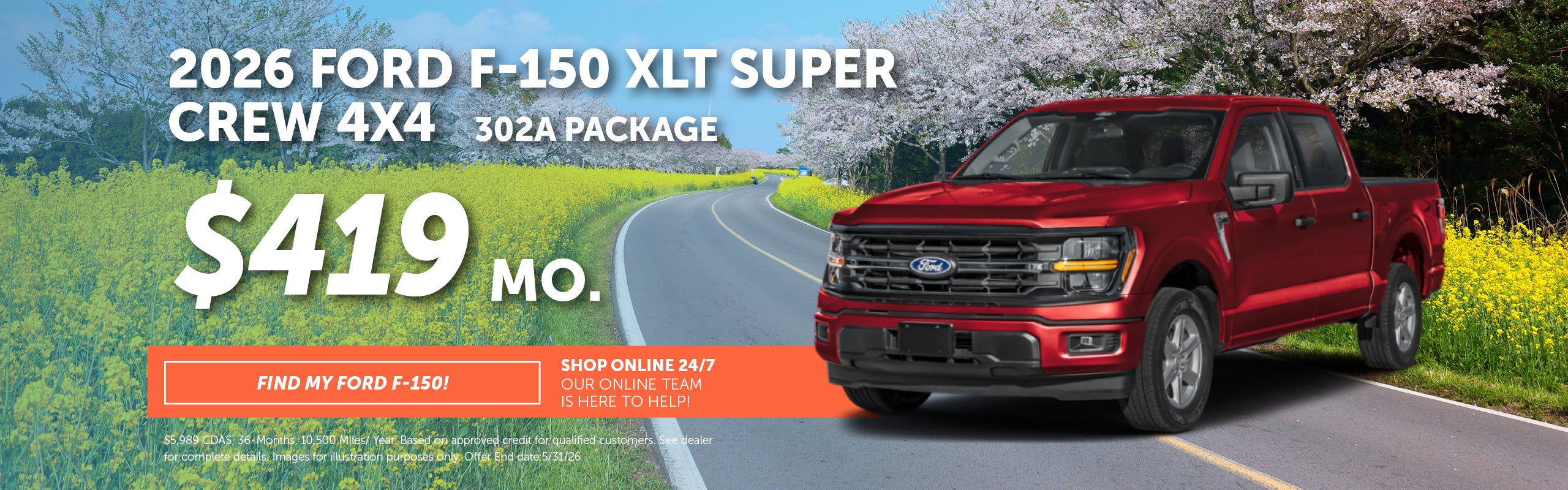 2026 Ford F-150 XLT Super Crew 4x4 - May 2026