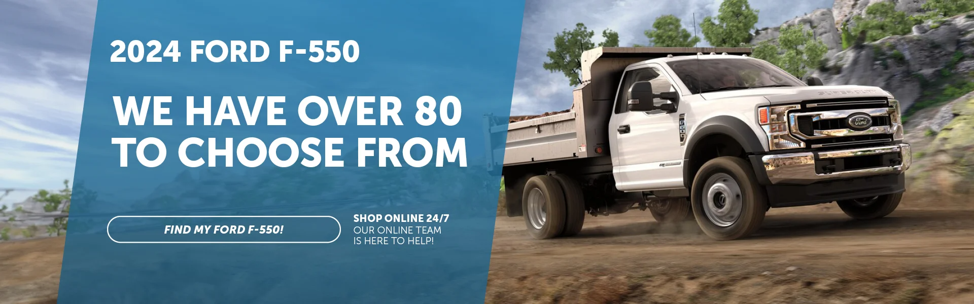 2024 Ford F-550
Over 80 To Choose From!