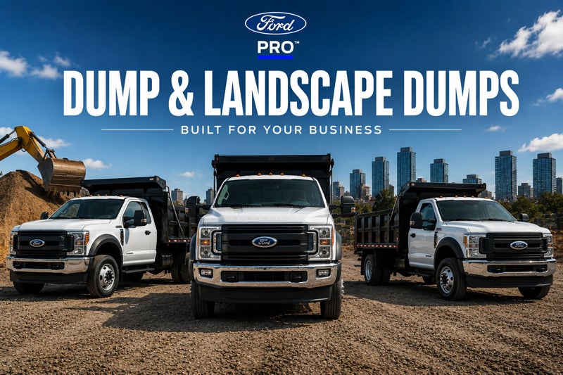 Dump and Landscape Dump Trucks